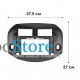 Переходная рамка Toyota RAV4 2005-2013 (TO 192T) 10.1" Black