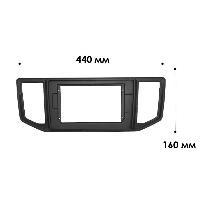 Переходная рамка Volkswagen Crafter 2016-2021 (7209) 10.1"