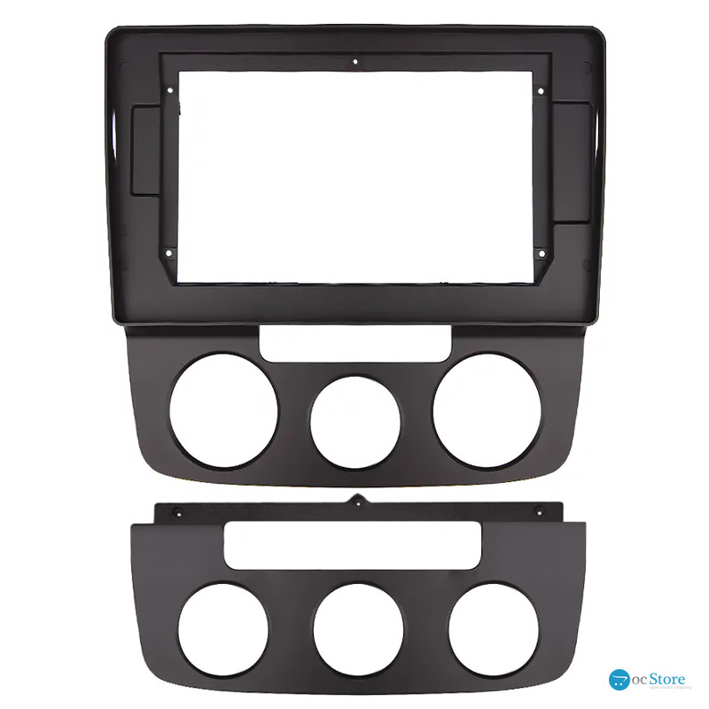 Переходная рамка Volkswagen Jetta 2005-2009 Golf 2003-2008 Manual AC (6881) 10.1"