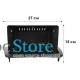 Переходная рамка Volvo S40 2006-2012 C30 2006-2013 C70 2004-2010 (3634) 9"