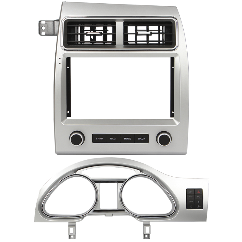 Штатный комплект переходная рамка с проводкой Audi Q7 4L 2006-2010 (1234-328) 9" + canbus