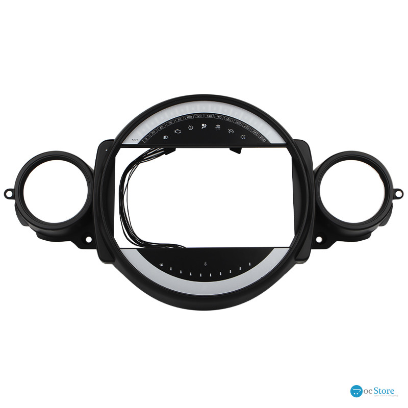 Штатный комплект переходная рамка BMW Mini 2007-2015 (1234-320) 9" + адаптер питания