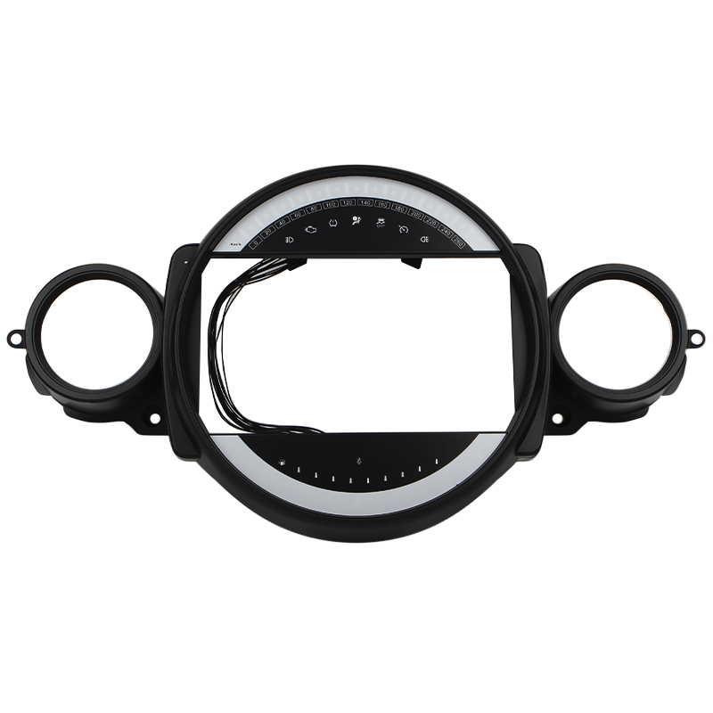 Штатный комплект переходная рамка BMW Mini 2007-2015 (1234-320) 9" + адаптер питания