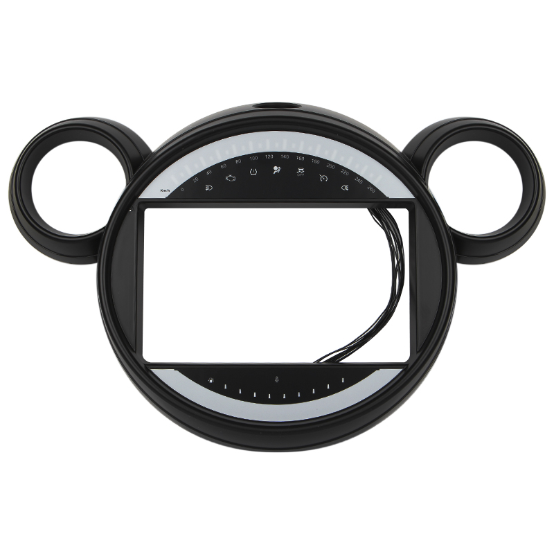 Штатный комплект переходная рамка BMW Mini 2010-2016 (1234-321) 9" + адаптер питания