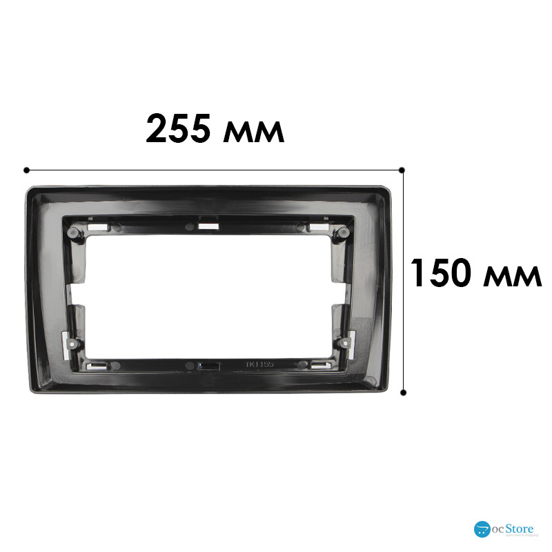 Переходной штатный комплект с проводкой HEVXM Suzuki Ignis 2003-2008 10" + адаптер