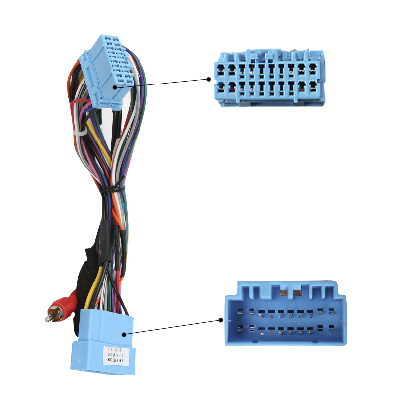 Переходной штатный комплект с проводкой Honda Accord 2003-2007 9" (6795)
