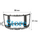 Переходной штатный комплект с проводкой Infiniti FX35 FX37 2009-2012 9" (1234-307) + canbus