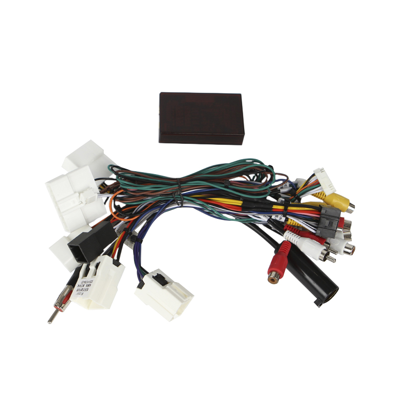 Переходной штатный комплект с проводкой Infiniti FX35 FX45 2003-2006 9" (1234-305) + canbus