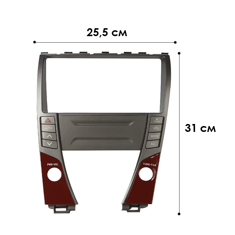 Переходной штатный комплект с проводкой Lexus ES 350 2006-2012 9" (1234-281) + canbus