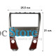 Переходной штатный комплект с проводкой Lexus ES 350 2006-2012 9" (1234-281) + canbus