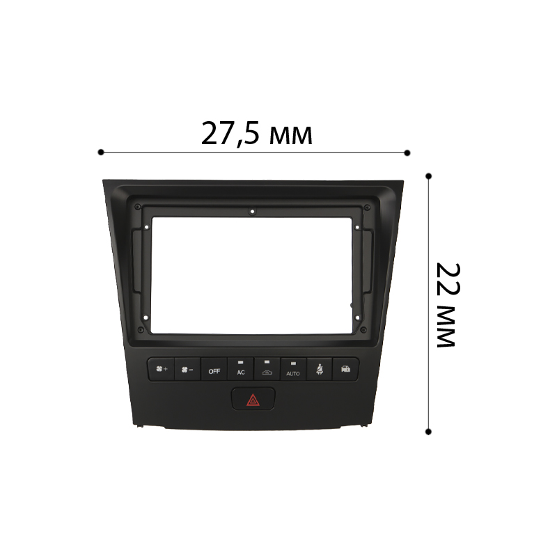 Переходной штатный комплект с проводкой Lexus GS300 S190 GS350 GS400 GS430 GS450h GS460 2004-2011 (1234-282) 9" + canbus