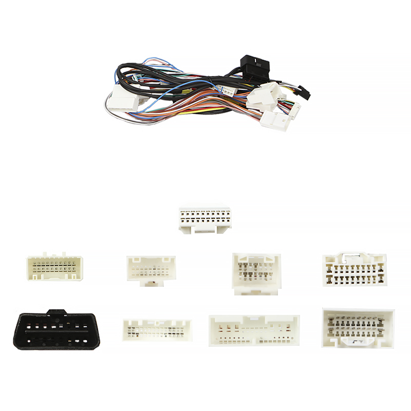 Переходной штатный комплект с проводкой Lexus IS250 XE20 2006-2012 10.1" (1234-286) + canbus