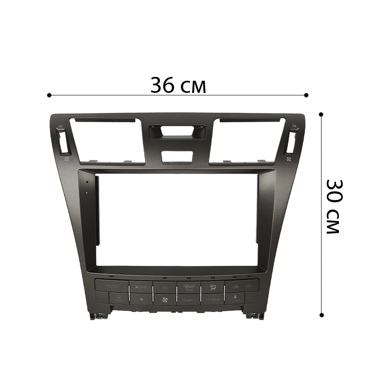 Переходной штатный комплект с проводкой Lexus LS460 LS600H XF40 lV 2006-2012 10" (1234-284) + canbus