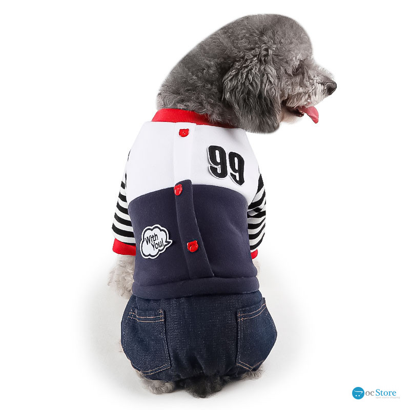 Костюм для собак Hawoo "99" Navy Blue S