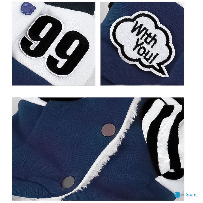 Костюм для собак Hawoo "99" Navy Blue S