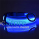 Светодиодный LED ошейник USB светящийся для собак и котов Blue L