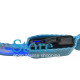 Светодиодный LED ошейник USB светящийся для собак и котов Blue L