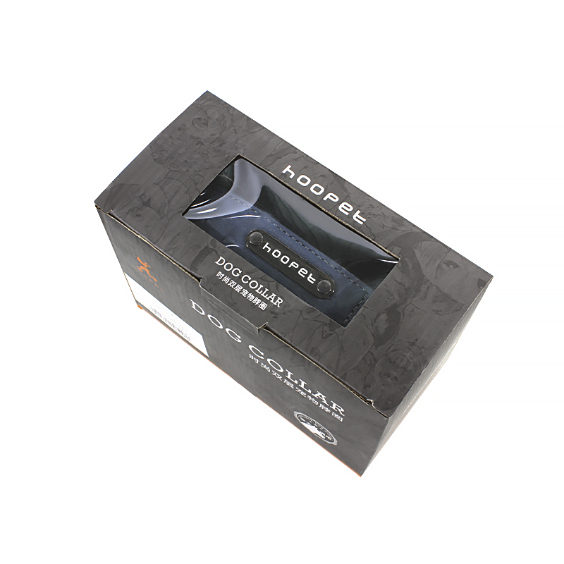 Ошейник двухслойный для собак Hoopet W033 Blue L