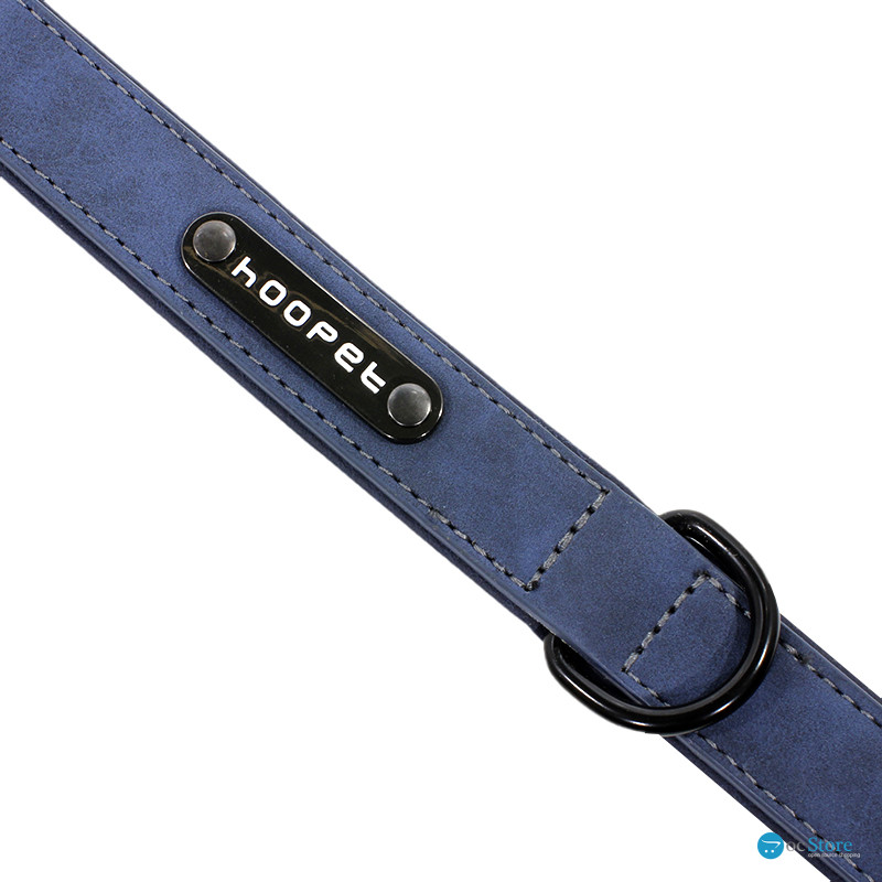 Ошейник двухслойный для собак Hoopet W033 Blue S