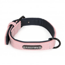 Ошейник двухслойный для собак Hoopet W033 Pink XL