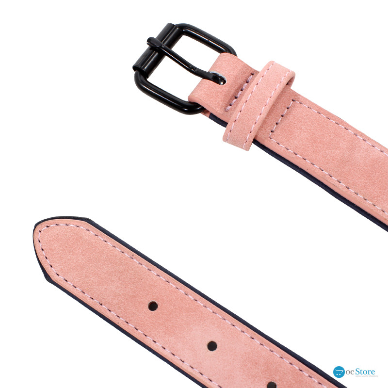 Ошейник двухслойный для собак Hoopet W033 Pink XL