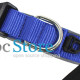 Ошейник двухслойный для собак Taotaopets 181-2019 L Blue