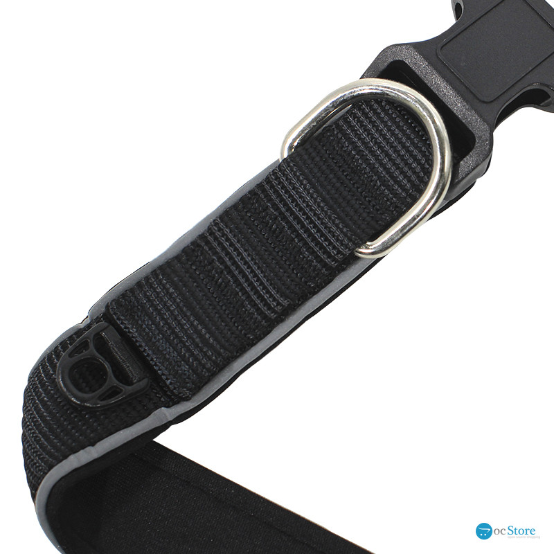 Ошейник двухслойный для собак Taotaopets 181-2019 S Black