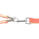 Шлея для собак с поводком Pipitao 165510 Cage Peach 1*120 cm