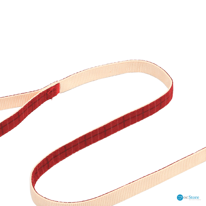 Шлея для собак с поводком Pipitao 165510 Cage Red 2*120 cm