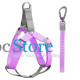Шлея для собак или кошек с поводком Taotaopets 171120 Purple L (2.0 cm)