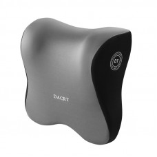 Универсальная автомобильная подушка-подголовник DACRT под шею с эффектом памяти ортопедическая Gray