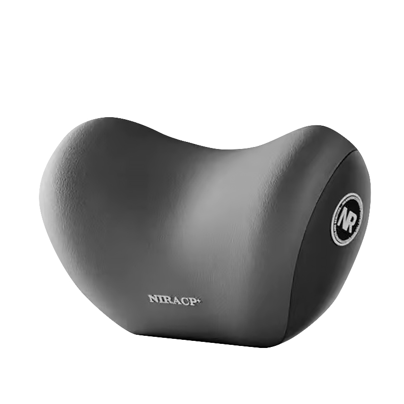 Универсальная автомобильная подушка-подголовник NIRACP+ под шею с эффектом памяти ортопедическая Gray