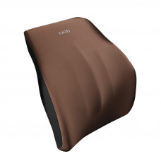 Универсальная поясничная подушка на сиденье DACRT для спины с эффектом памяти ортопедическая Brown