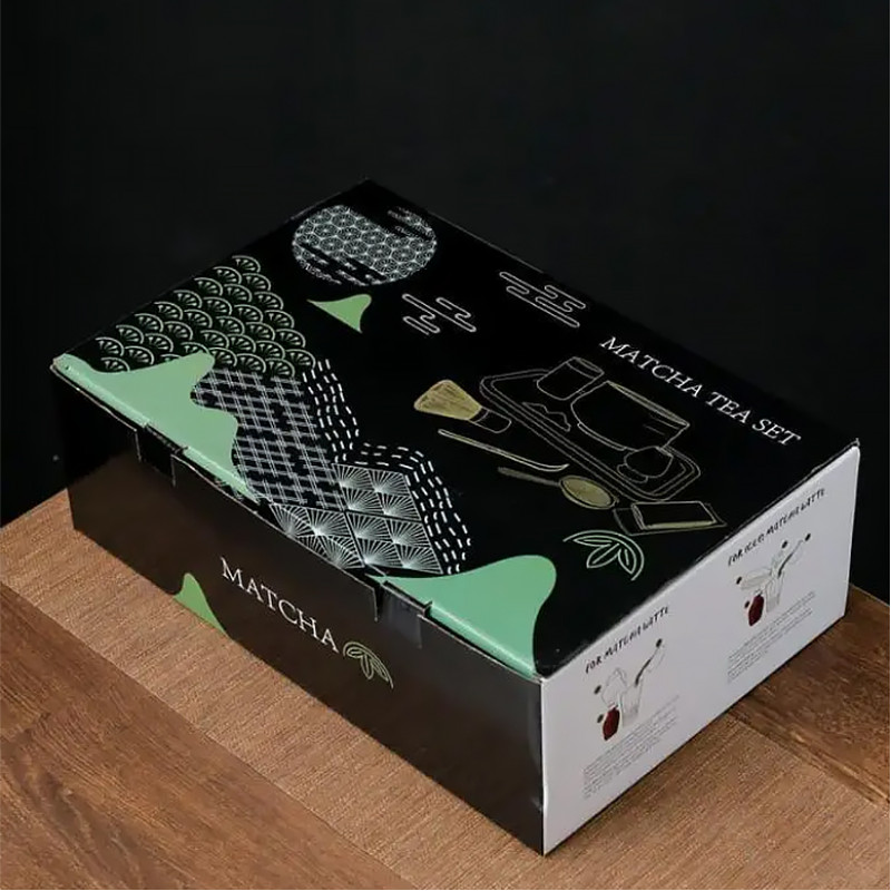 Набор Mavanto 5424 для приготовления чая матча 7 предметов Mustard