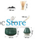 Набор Mavanto 5456 для приготовления чая матча 7 предметов Green Matt