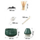Набор Mavanto 5456 для приготовления чая матча 7 предметов Green Matt