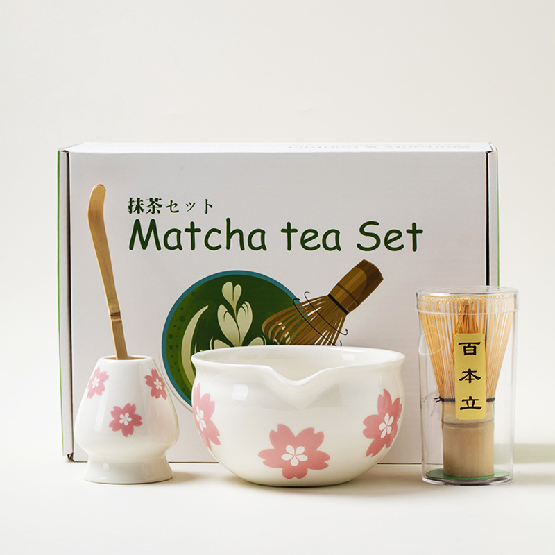 Набор Mavanto 5645 для приготовления чая матча 7 предметов White