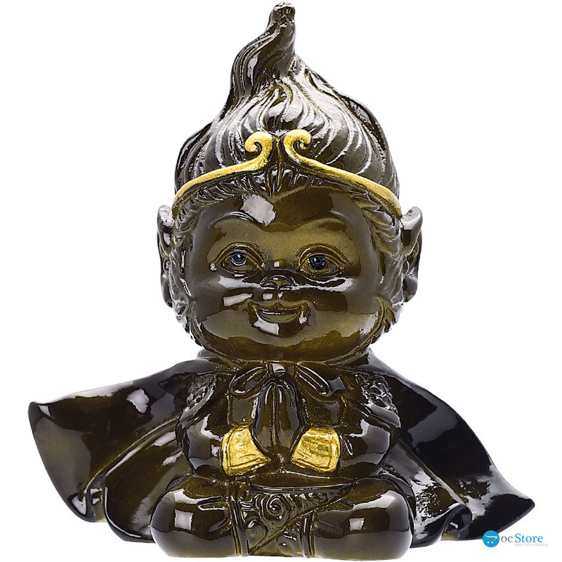 Фигурка для чайной церемонии ZBY-2407303 Король Обезьян меняющая цвет от горячей воды Gold