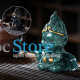 Фигурка для чайной церемонии ZBY-2407303 Король Обезьян меняющая цвет от горячей воды Green