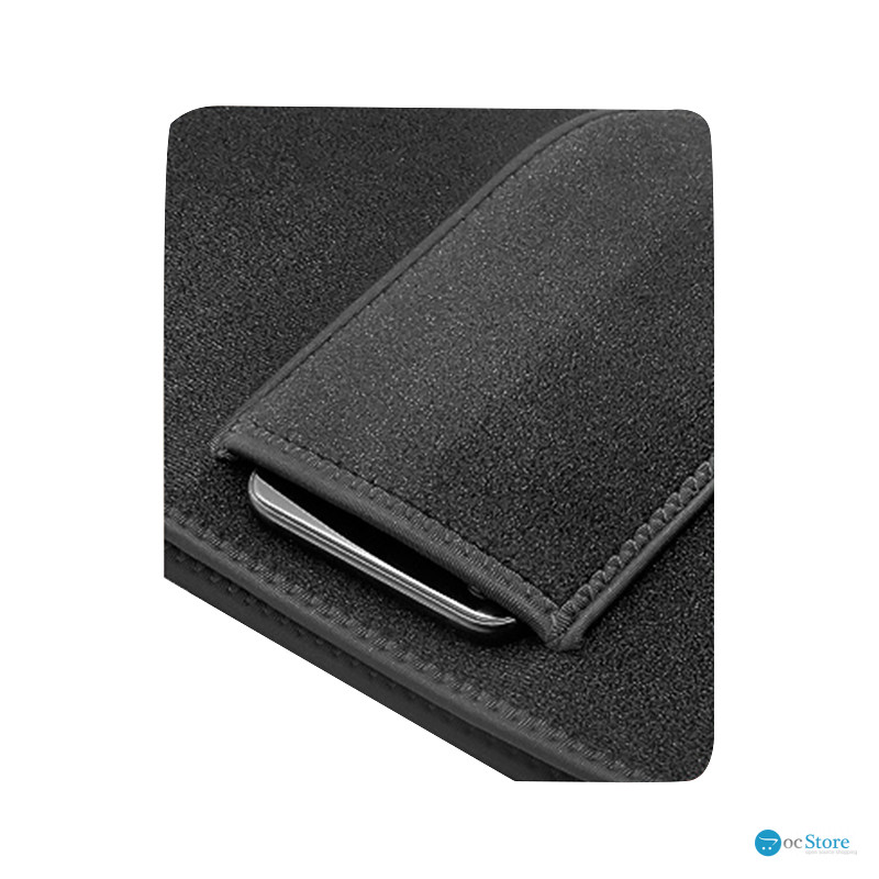 Спортивный пояс AOLIKES HY-7971 корсет с карманом Black M