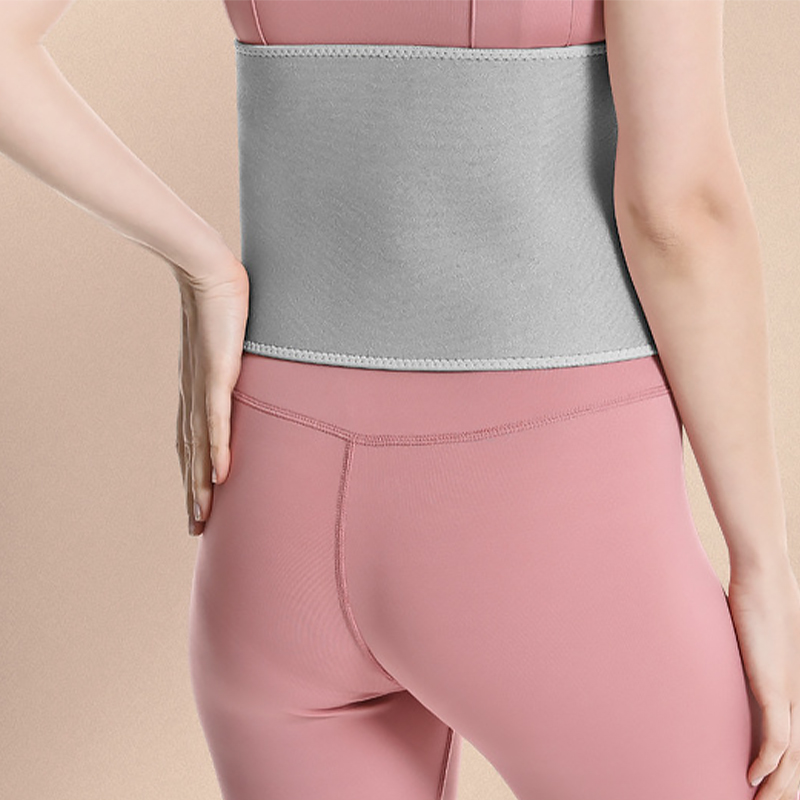 Спортивный пояс AOLIKES HY-7971 корсет с карманом Gray L