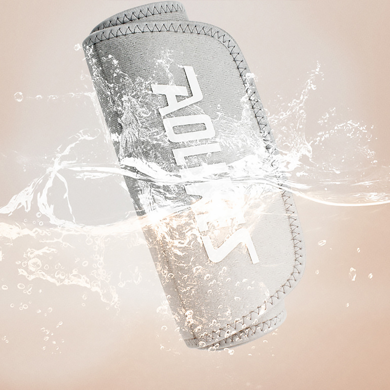 Спортивный пояс AOLIKES HY-7971 корсет с карманом Gray L