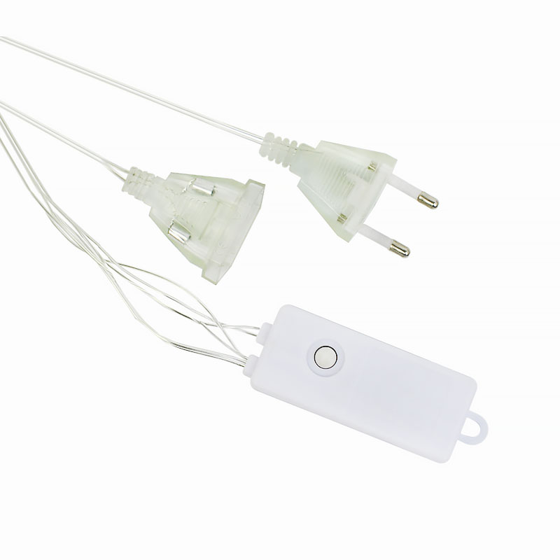 Светодиодная гирлянда Y005 Snowman 3.5 м Цветной свет