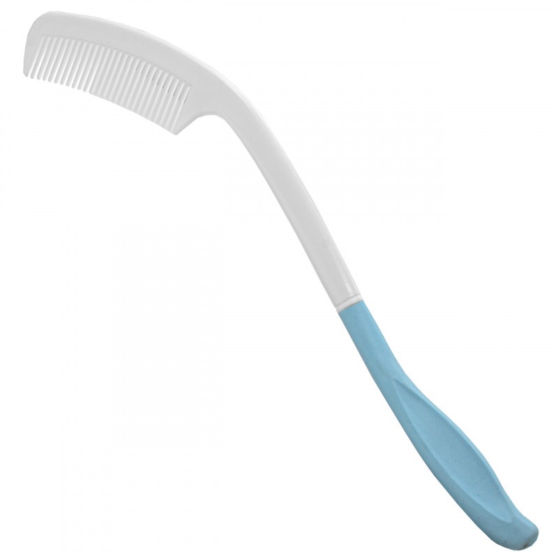 Расческа с длинной антискользящей эргономичной ручкой 038