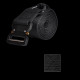 Ремень тактический нейлоновый Han-Wild с пряжкой Cobra 3,8 см Black