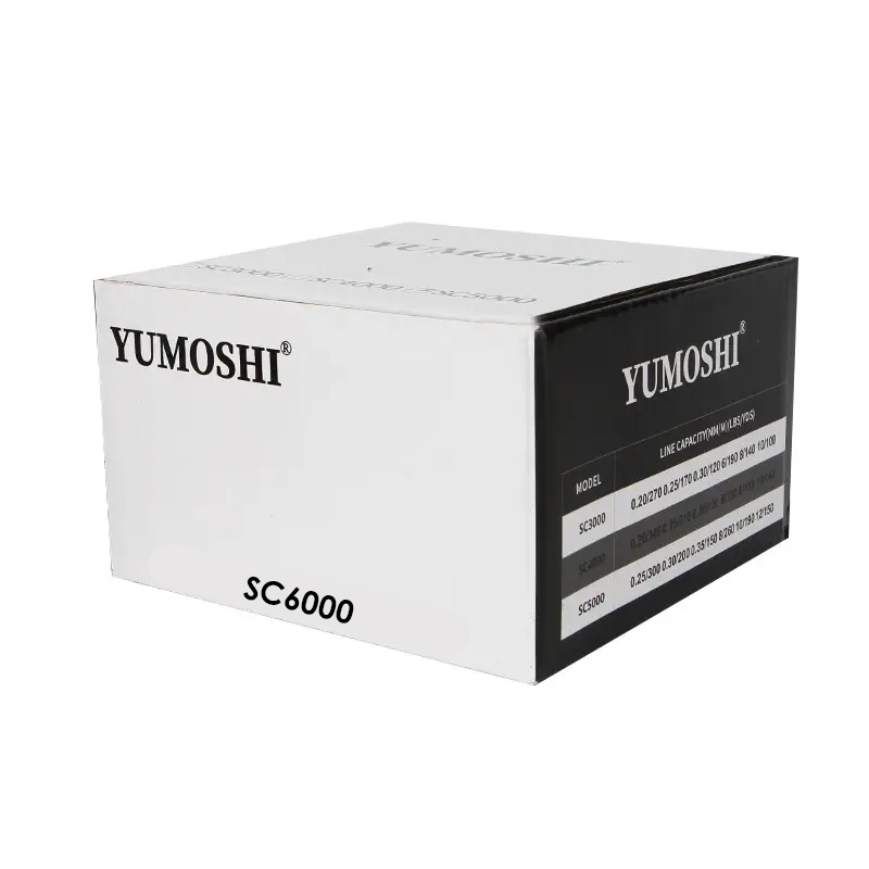 Катушка безынерционная Yumoshi SC 6000 Silver