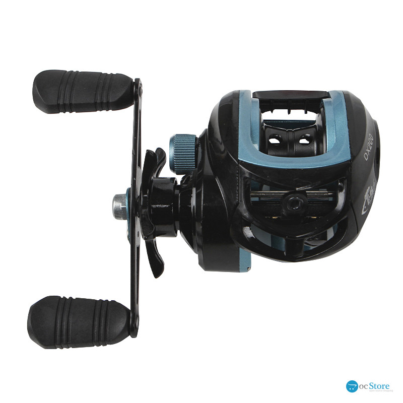 Катушка мультипликаторная Juqiwang DX 200 Black-Blue Right