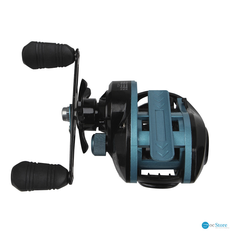 Катушка мультипликаторная Juqiwang DX 200 Black-Blue Right
