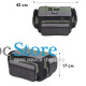 Сумка для рыболовных снастей LEO 27993 Green-Grey 42*26*17 см