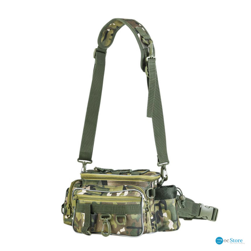 Сумка для рыболовных снастей LEO 28012 Camouflage CP 34*17*16 см